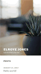 Mobile Screenshot of elroyejones.com